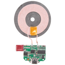 15W Fast Wireless Charger Module Transmitter with Box PCBA Circuit Board Coil DIY Type-C Port