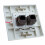 kenable Through Coupler Keystone Faceplate Cat6 2 Port RJ45 Socket Network Plate 4