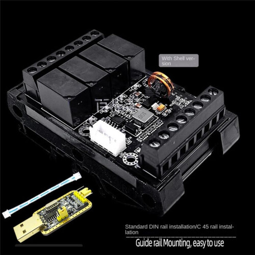 FX1N-10MR PLC Industrial Control Board PLC Module Analog Input/Output Programmable Delay Relay Module 2
