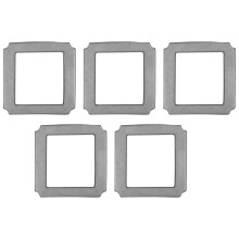 5 Pcs Microfiber Mop Cloth Replacement Parts for  Robotics Winbot W836 W850 W860 W880 W920 Window Cleaning Robot