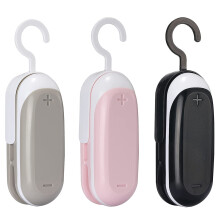 3 Packs Bag Sealer,Chip Bag Sealer with Cutter Heat Sealer Food Sealer Bag Sealer Handheld with Hook