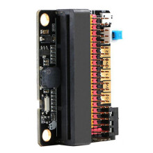 2 Pcs Micro: Bit Expansion Board IOBIT V2.0 Microbit Entry Horizontal Adapter Plate Primary and Secondary Schools