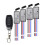 433Mhz  Relay Wireless RF Remote Control  Power Transmitter DC5V-24V 1CH LED Lamp Controller Micro-Receiver 1