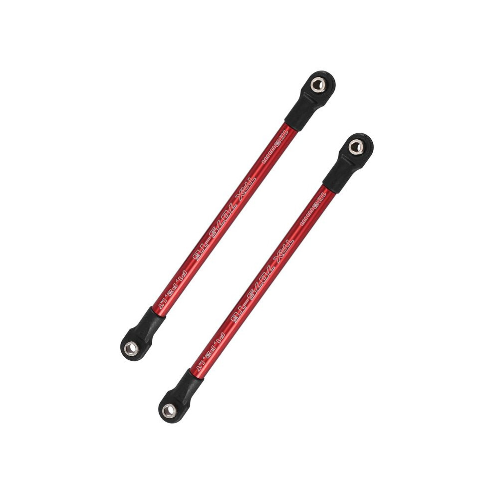 2Pcs Aluminum Pushrod Link Rod 5318X 5318 -Anodized For 1/10 E-Revo Summit Revo Rc Car Upgrade Parts Red 4711373428112
