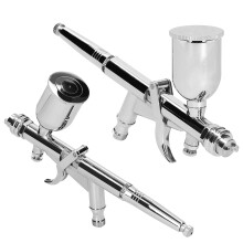 Airbrush Kit T217A 0.5mm for Car Model Nail Art Cake Painting DIY 15cc Cups
