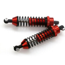 4 Amortisseurs en MéTal de 85 Mm pour PièCes de Mise à Niveau de Voiture sur Chenilles Redcat Gen8 Gen 8 Scout II 1/10 RC, Bleu