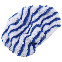 Lot de 4 Tampons en Tissu Microfibre pour Rowenta Clean&Steam ZR005801 Remplacement D'Accessoires de Nettoyage, Lavables et RéUtilisables