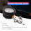 Scuba Diving Pressure Gauge for BCD Regulators Checkers Analyser 300PSI Gas Output Adjustable Testing Table 8