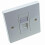 kenable Through Coupler Keystone Faceplate Cat5E 1 Port RJ45 Socket Network Plate 3