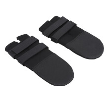 2pcs Waterproof Rubber Dog Paw Protectors Soft Adjustable Wound Recovery Shoes