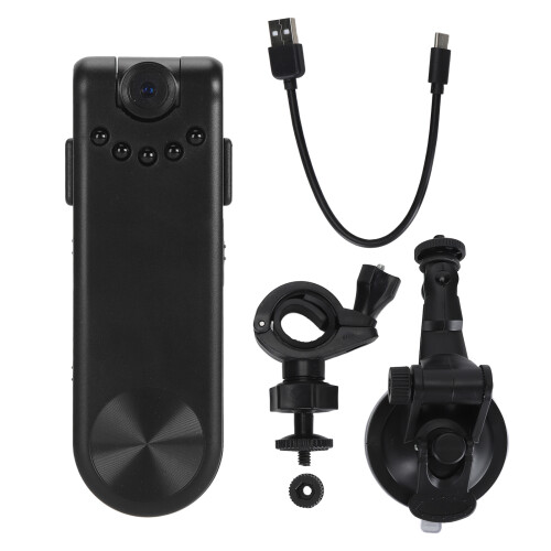 1080P Mini Wearable Camera with Night Vision, 8GB, 120 Angle 1