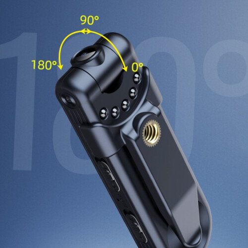 1080P Mini Wearable Camera with Night Vision, 8GB, 120 Angle 2