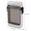 Waterproof Plastic Cigarette Case with Rope, White, 110x65x28mm 2