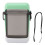 Waterproof Plastic Cigarette Case 110x65x28mm, Green/White 3