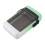 Waterproof Plastic Cigarette Case 110x65x28mm, Green/White 15