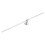 Luxury Clear Towel Bar 60cm 1