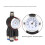 2pcs 4-in-1 PTFE Adapter for Bambu - Connects 4 Feeding Modules, for X1 P1 A1 6
