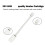 0.2MM Ceramic Hotend Kit for Centauri Carbon Hotend with Brass-Hardened Steel Nozzle Heating Element Extruder 2