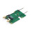 para Raspberry Pi 5 RPI PCIe para placa de expansão M.2 E HAT e placa WiFi BE200 WiFi7 PCI-E para NGFF M.2 E Key Wireless NIC 3
