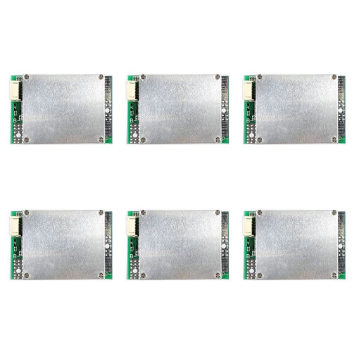 6X Placa da ProteçãO da Bateria de LíTio de 4S 12V 50A BMS LiFePO4 com EquilíBrio da Bateria Do Poder/Placa da ProteçãO Do PCB Do ReforçO 1