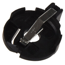 CR2016 2025 2032 Coin Cell Button Battery Holder Socket Black 100 Pcs
