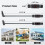 Category 6 Fiber Optic Cable Suitable for Starlink Gen2 Adapter Extension Cable EXTENSION Cable Replacement Cable (1m) 6