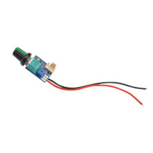 DC12V 4P PWM Fan Speed Controller with Knob CPU Case Fan Control Noise Reduction and Heat Dissipation B