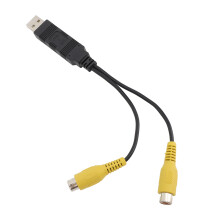 Adattatore Convertitore Video USB a RCA con Uscita HD CVBS per Veicolo e TV