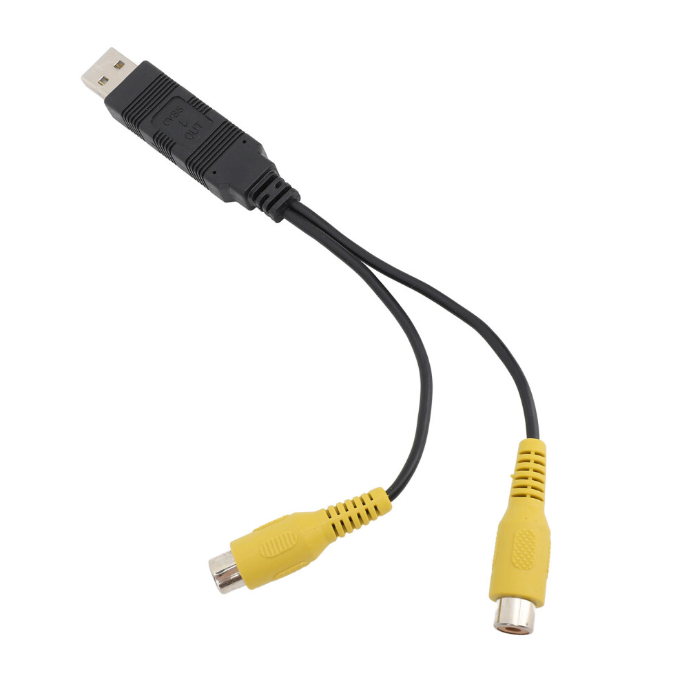 Usb To Cvbs Video Output Adapter Durable Hd Usb To Rca Interface For Cars 6921386574104