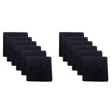 Almofada de Filtro de Carvão para Lixeira Doméstica, Desodorizante, Removedor de Odores, Filtro de Odores, Lata de Lixo de Cozinha, Algodão