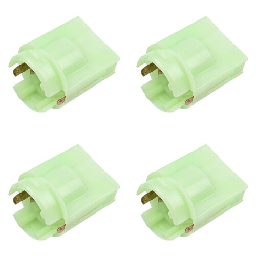 4X 63218355883 for  X6 E71 E30 E34 E38 E61 Brake Tail Light Lamp Holder 1156 BA15S Bulb Socket Accessories