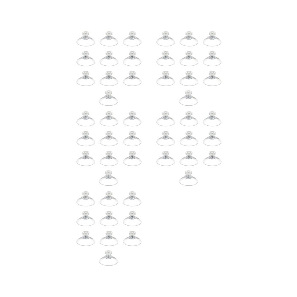 50Pcs 40Mm Suction Cup With M4-Screw And Knurled Nut, Suction Cup With Thread, Sucker Pads For Glass Table Top 6032427072784