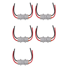 5X 50 A Stecker/Buchse, Wasserdicht, Hochstrom, für Parkplätze, Klimaanlagen, Netzstecker, 10-Eckiger Dockinganschluss