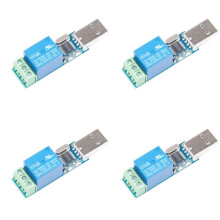 4X USB Relais Modul Intelligenter USB Steuer Schalter USB Schalter für Elektronischen LCUS-1 Typ