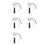 5X Channel with Digital Transmitter 220V /OFF 1  Wireless Relay Receiver Remote Control Light Lamp 1