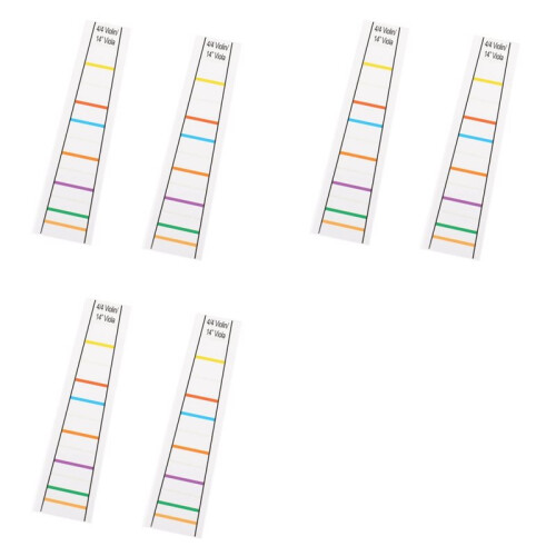 4/4 Violin Gripbräda Sticker Gripbräda  Fiddle Learn Note Chart Tape 6st