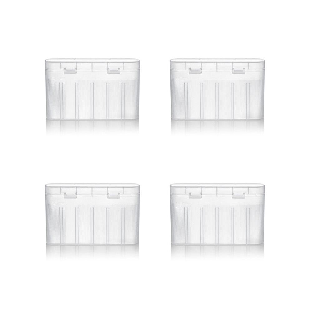 4X Waterproof Storage Box Aa Aaa 18650 Batteries Portable Holder Case Protectors Organiser For 6Pcs 18650 6033189774312
