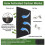 Household Trash Can Charcoal Filter Pad Deodorizer Remove Odor Odor Filter Kitchen Trash Can Deodorizing Cotton 12 Pack 8