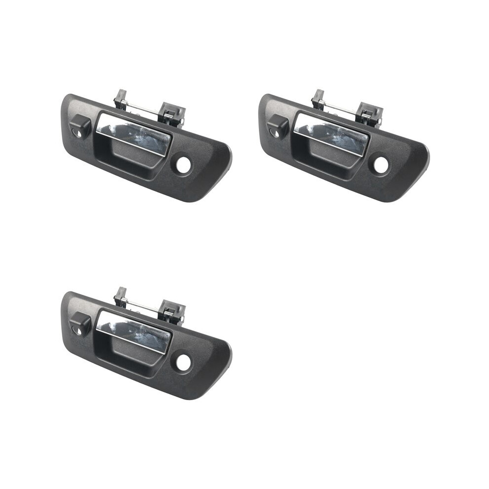 3X Car Trunk Tailgate Handle With Keyhole + Camera 90606-4Jg0c 906064Jg0c For Navara Np300 Frontier D23 2014+ 4711984265670