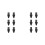 12 Pcs Replacement Tips Compatible with  Paper Pro Pen, Replacement Nibs for Precise Writing with Storage Box 1