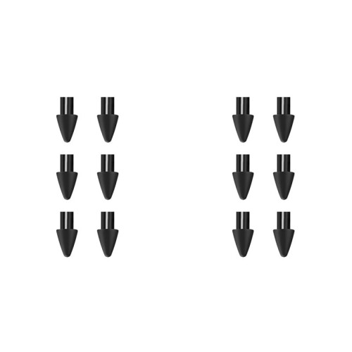 12 Pcs Replacement Tips Compatible with  Paper Pro Pen, Replacement Nibs for Precise Writing with Storage Box