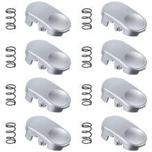 8x Zilveren Gereedschapsvanger voor V6 DC25, DC27, DC28, DC31, DC33, DC34 Stofzuiger Vervangende Onderdelen - Model 911523-03