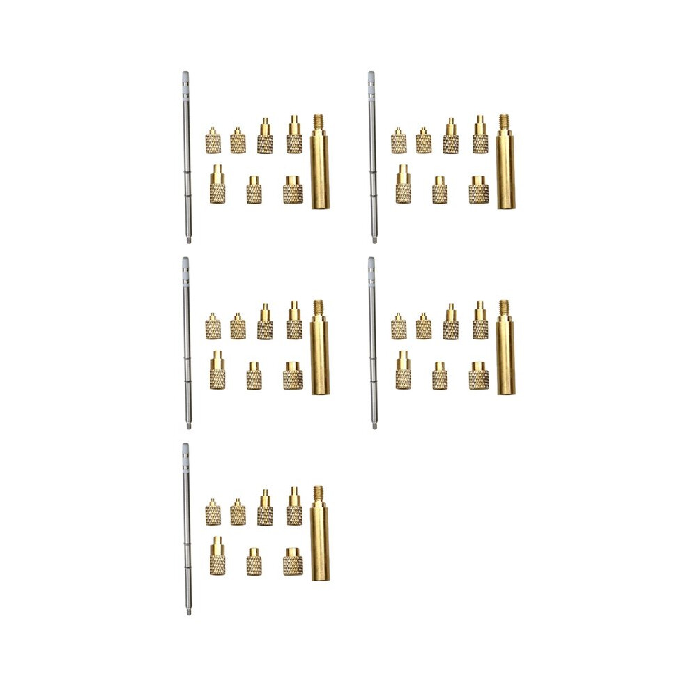 5X Heat Insert Nut Iron Tip T12 Soldering Iron Tip Insert Internal Thread Tip M2-M8 Brass Hot Nut Insertion Kit 6033201999402