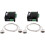 2X FX3U 14MR 6AD 2DA RS485 8 Input 6 Relay Output 6 Analog Input 2 Analog (0-10V) Output PLC Controller Board 1