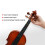 4/4 Violin Gripbräda Sticker Gripbräda  Fiddle Learn Note Chart Tape 6st 7