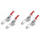 4 Pack Toggle  Clamp, Heavy Duty Latches, 2000Lbs Holding Capacity Adjustable  Lock, Smoker Clamps 1
