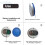 3X  5V USB Wireless RF Remote Control  Power  OFF for USB LED Light Strip Reading Lamp Light Fan Toggle Model 5