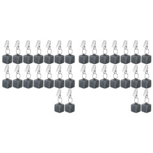 32PCS Tablecloth Weights with Metal Clip, Table Covers Pendant Stones, Marble Table Cloth Weights for Decoration