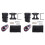 2X 90195 Kit de Module de Commande de Frein de Remorque Électrique pour  P3 Prodigy 1