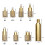 5X Heat Insert Nut Iron Tip T12 Soldering Iron Tip Insert Internal Thread Tip M2-M8 Brass Hot Nut Insertion Kit 6
